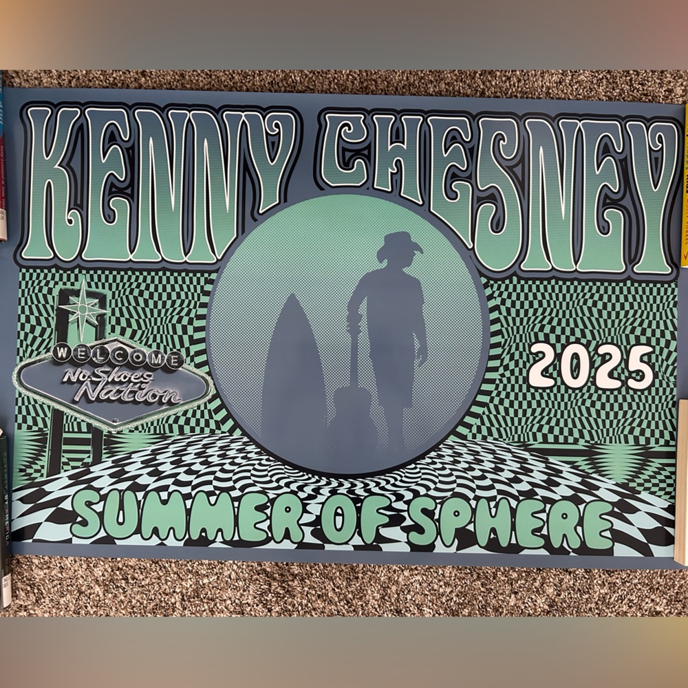 Kenny Chesney Summer of Sphere Poster